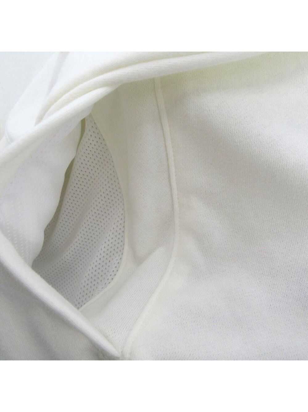 Under Armour UA Project Rock Terry Hoodie Mens Size Medium Ivory NEW - Picture 6 of 11